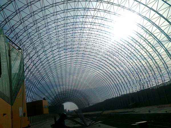 兖州煤仓网架工程