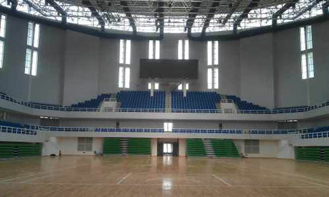 兖州体育场看台网架工程